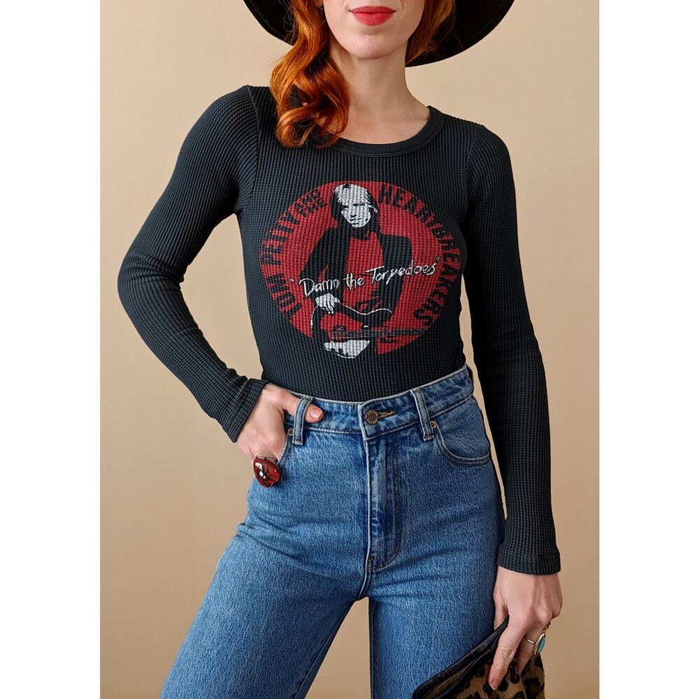 DAYDREAMER Tom Petty Damn The Torpedoes Raw Thermal Tee XS - Picture 2 of 8